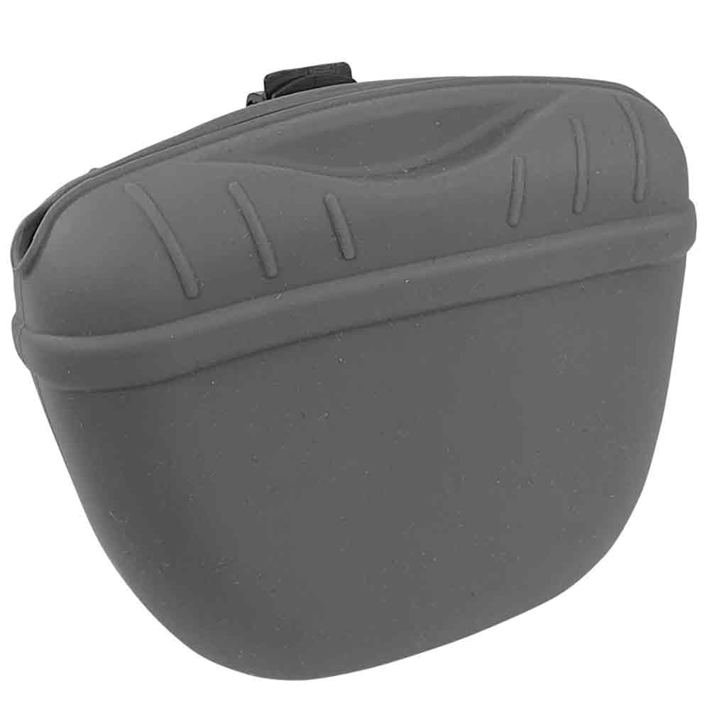 Nobby Silicone Snack Bag Rio Grey 12.5 x 4 x 10.5 cm