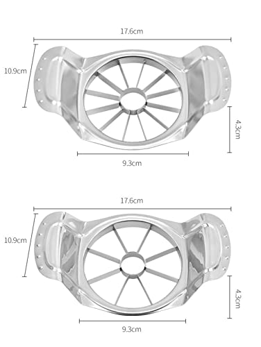 Mandolín divisor de manzana acero inoxidable 8 partes miniatura 3