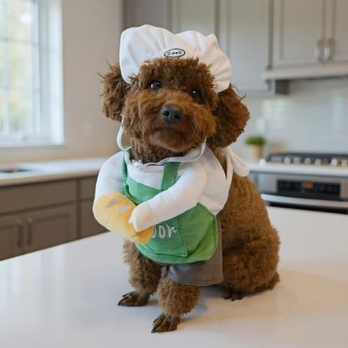 Disfraz de Chef para Perro y Gato B1 miniatura 4