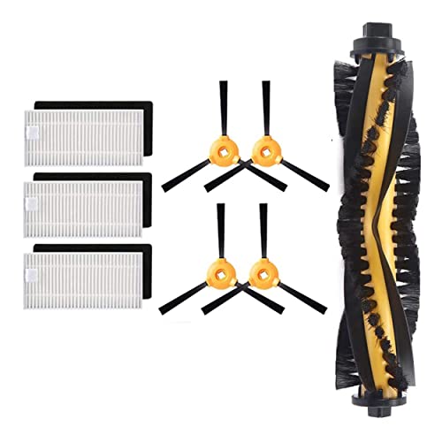 Image of Reverbo Replenishment Kit | Replacement Parts | Accessories Compatible with Ecovacs Deebot 500 | Filters, Bristle Brush, Side Brushes and Cleaning Tool