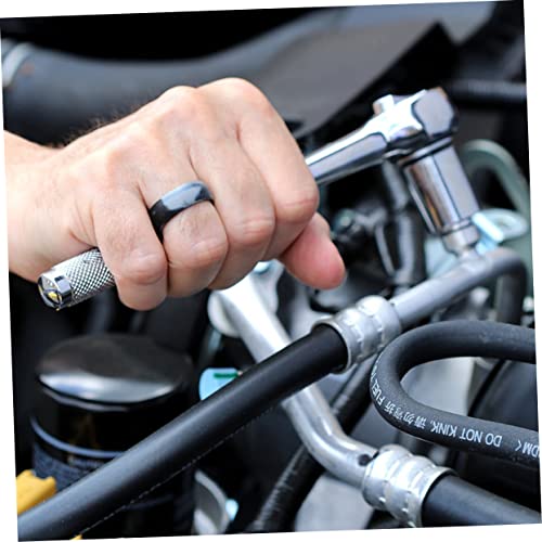 Anillos de silicona para deportes unisex 4 piezas miniatura 2