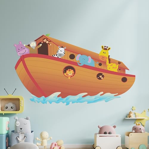 Vinilo decorativo Noah Ark EGD 22" x 14" para pared miniatura 1