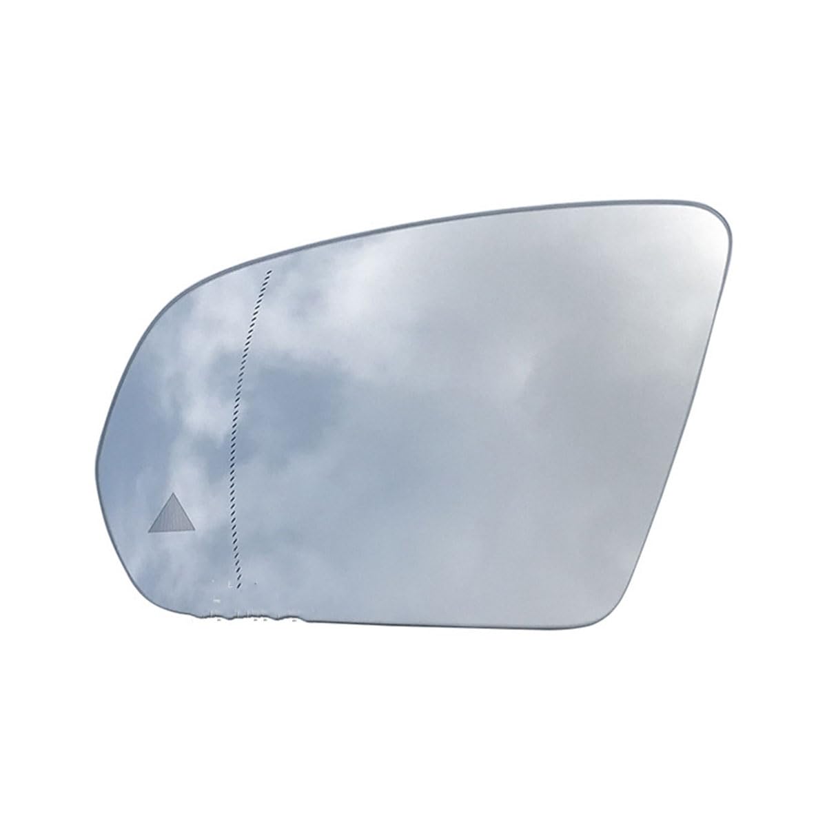 YJTYC Car Wing Mirror Glass for Benz S-Class W222 2014-2019 Heated With Blind Spot, Left Right Driver Passenger Side Anti-Glare Tinted Replacement Rearview Mirror Glass,Left