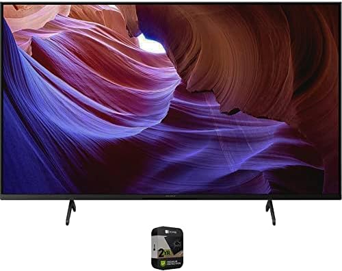 Sony KD85X85K 85 inch X85K 4K HDR LED TV with Smart Google TV 2022 Model Bundle with Premium 2 YR CPS Enhanced Protection Pack