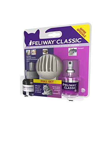 CEVA Feliway Classic Pack Complet 1 Diff+1 Spray Hygiène pour Chat