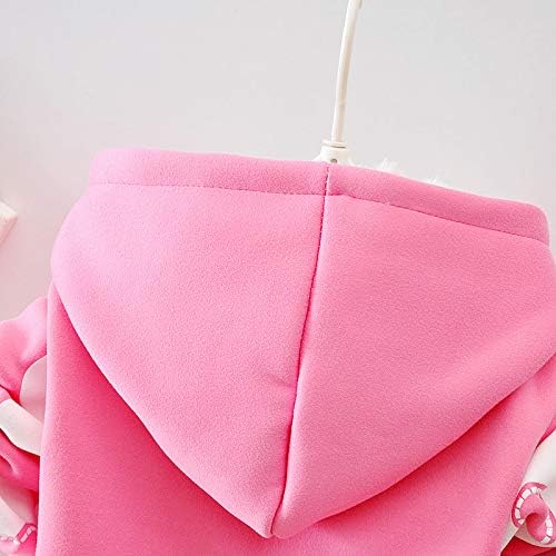 Yao Spring and Autumn Winter Fleece Flowers Warm Girls 2 Piece Set - Image 6