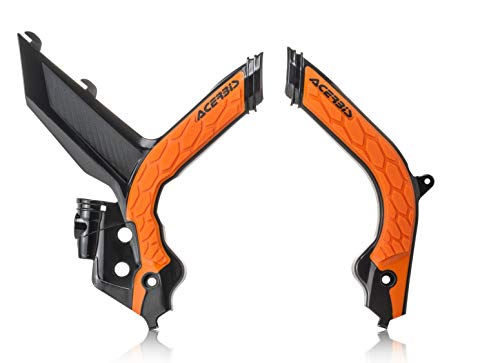 Acerbis X-Grip - Protezioni per telaio KTM EXC nero/arancione 2020