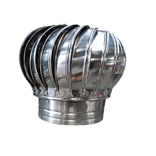 MYUYEE Tapa De Chimenea para Todo Tipo De Clima, Tapa De Ventilación para Lluvia, Tapa De Ventilación, Campana Extractora De Techo De Acero Inoxidable 304 Resistente, (D-80Cm:80 * 97 * 72Cm)