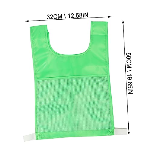 Ball Bag, 1pc Game Vest Outdoor Sport Vest Scrimmage Team Practice Vests Soccer Balls for Kids Reflective Football Team Practice - Image 3