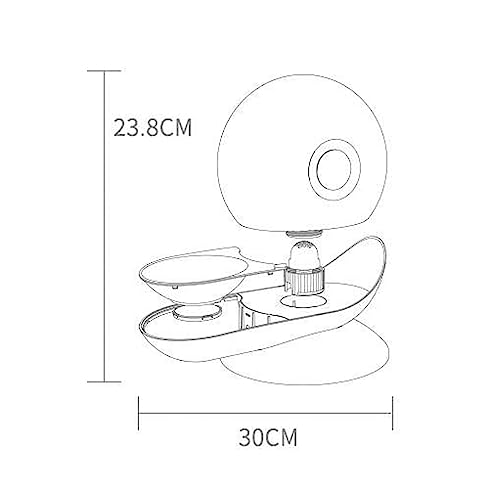 Fuente para beber de gato con capacidad de 2.8L miniatura 4
