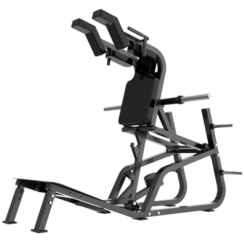 Image of Hack Squat Machine, Plate Loaded V Squat Machine, Lower Body Special Leg Machine fit 2 inch Plate