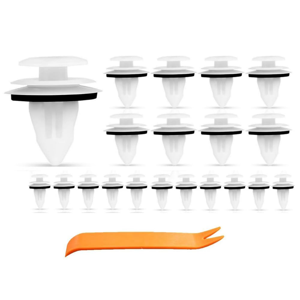 YDSTNiu 20 Pcs Car Door Panel Clips for Mercedes Benz A-Klasse Limousine 4 (IV) V177 AMG I 2019-2023, Nylon Fasteners with Sealing Ring Durable Moulding Removal Tool Kit Set