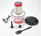 The Blue Jean Chef 7.25-Cup Glass Bowl Electric Chopper