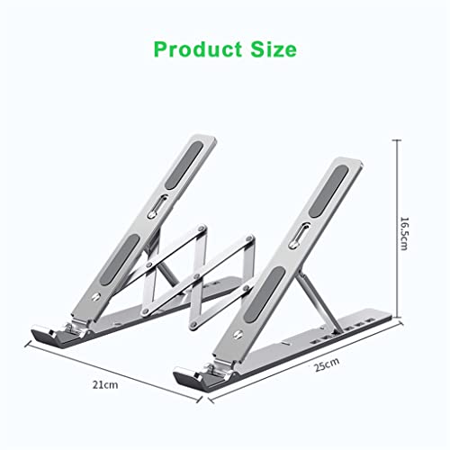 Base refrigerante portátil ajustable para laptop 11-17.3" miniatura 2