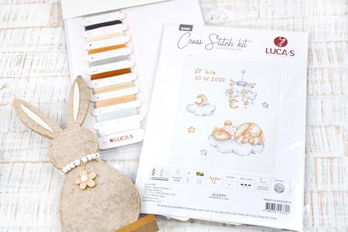 Image of Cross Stitch Kit Luca-S - Sleepy, B1193