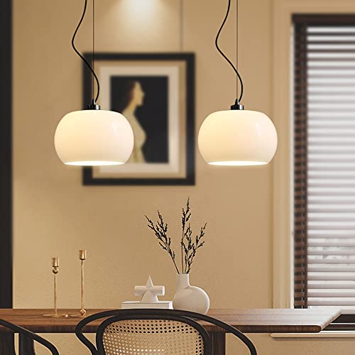 Lampe suspendue D10,64 pouces avec lustre réglable E27 verre