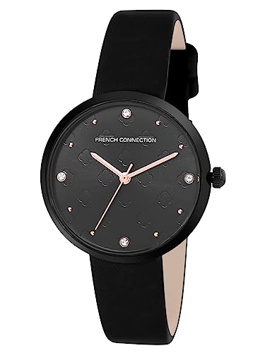 French Connection Analog Black Dial Womens Watch-FCN00040H (B0BN6MV3LK) Amazon Price History, Amazon Price Tracker