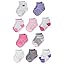 Pink/White/Purple/Grey - 10 Pack