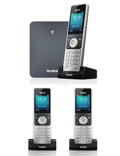 Yealink W76P bundle: W70B base and W56H handsets (2 units)