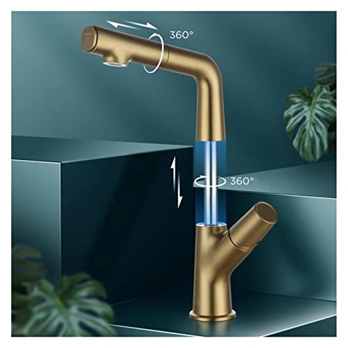 Grifo de lavabo deslizante vertical que evita salpicaduras en la cuenca 7