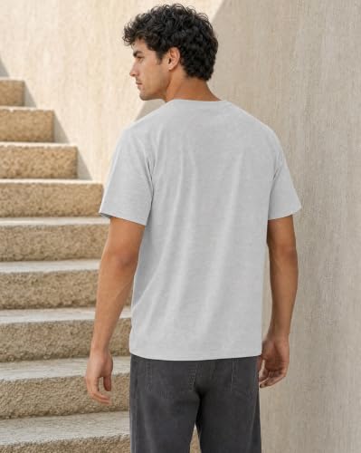 Image of Nobero 100% Cotton T Shirts for Men Stylish | Regular Fit | Graphic Printed T Shirts for Men 180 GSM Combed Cotton | Round Neck Half Sleeve