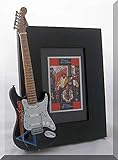 Mejor Calidad Guitarra miniatura y marco de fotos