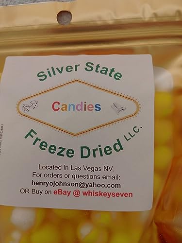 5 oz. FREEZE DRIED CRUNCHY SOUR CANDY LEMON DROPS