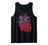 Herzspezialist Anatomie Arzt Medizinische Biologie Tank Top