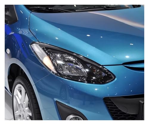 Couvercle phare avant pour Mazda 2 coque de remplacement transparente durable - 3