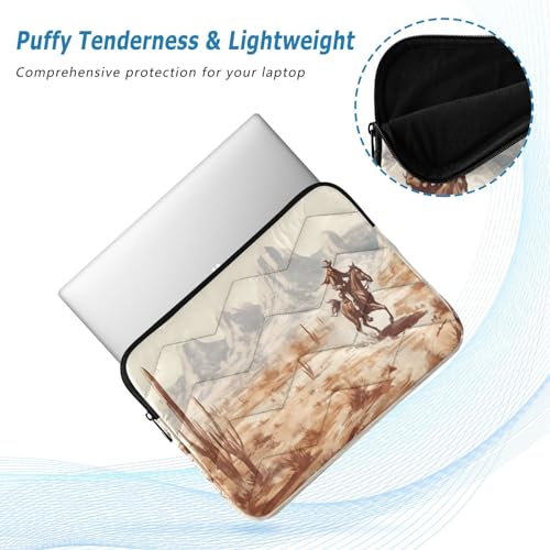 Funda para portátil 13-14 pulgadas Western Desert Cowboy miniatura 5