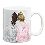 The Paisley Box Maid of Honor Mug/MOH Coffee Mug, Personalized Maid of Honor Proposal Gift, Wedding Mug, Bridal Mug, Bridesmaid Gift, Bridesmaids Gift, Wedding Gift