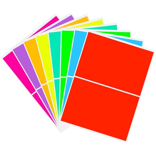 Grands autocollants pour déménagement et rangement maison 8 couleurs