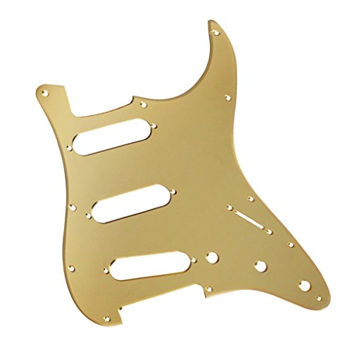 FLEOR Ensemble de pickguard pour guitare SSS Strat avec 1 pli et 1 coque de micro de 3 à 52 mm et embouts Konbs 2T1 V… - Les Beatles, Paul McCartney, John Lennon, RIngo Starr, George Harrison FLEOR Ensemble de pickguard pour guitare SSS Strat avec 1 pli et 1 coque de micro de 3 à 52 mm et embouts Konbs 2T1 V… – Image 4