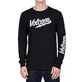 Volcom Men's Bolty Script Long Sleeve T-Shirt