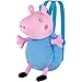 Peppa Pig Rucksack |Plüsch-Kleinkind-Rucksack für kleine Dinge | Sammeln Sie alle 4 Peppa Pig Familienmitglieder | George Pig Kleinkind-Rucksack für Mädchen und Jungen | von P.M.I.