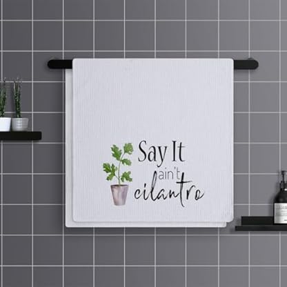 Geschirrtücher Grüne Elegante Blätter Handtücher Waffeltücher Küchentücher Geschirrhandtücher Saugfähige Trockentücher Küche Multi-Purpose Abtrockentücher Küche Handtuchset 4 Stück (40x60cm)