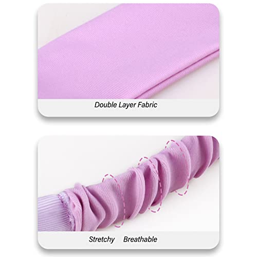 Faixa De Cabeça Para Treino Esportivo, 2 Peças, Elástica, Absorvente De Suor, Faixa De Cabelo Para A