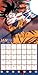 2026 Dragon Ball Z Wall Calendar