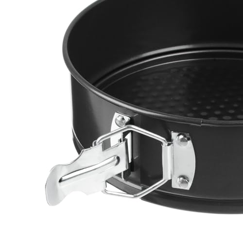 SAVOURLUXE 3 Springform Cake Tins Heavy Duty - Double Layer Non-Stick Coating, Removable Base, Heavy Duty Carbon Steel, Super Endurance - 22cm 24cm 26cm Cake Tins for Baking (3) - Image 4