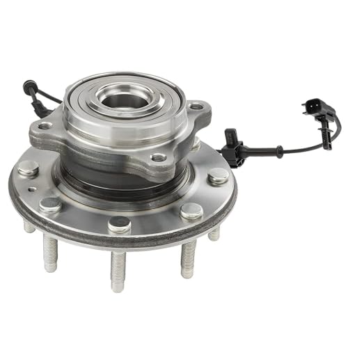 Image of Detroit Axle - 4WD Front CV Axle Kit for 2011-2019 Chevrolet Silverado 2500 HD 3500 HD GMC Sierra 2500 HD 3500 HD Wheel Hub Bearing CV Axle Shaft 2012 2013 2014 2015 2016 2017 2018 Replacement