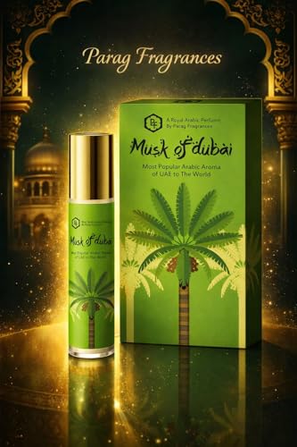 Image of Parag Fragrances Alcohol Free & Long Lasting Attar Perfume Roll-On 6ml (Musk of Dubai)