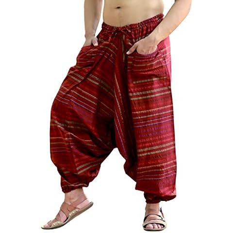 Sarjana Handicrafts Men’s Cotton Harem Genie Trouser Cover