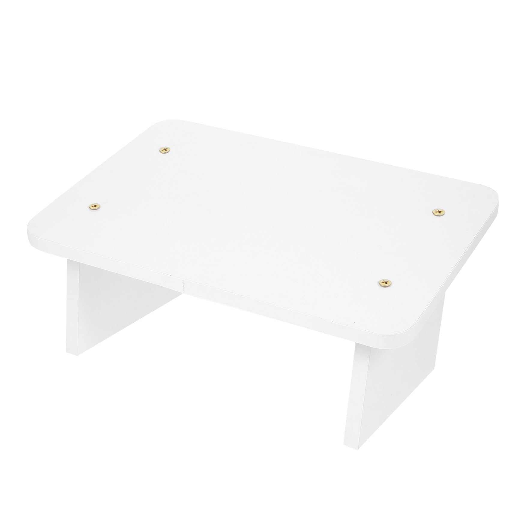 Marchepieds pour adultes en bois blanc, repose-pieds de maison multi-fonctionnel