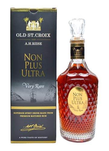 A.H. Riise Non Plus Ultra Very Rare | Premium Spirituose auf Rumbasis | Edles Design | Angenehmer, lieblicher Geschmack | 700 ml | 42% Vol