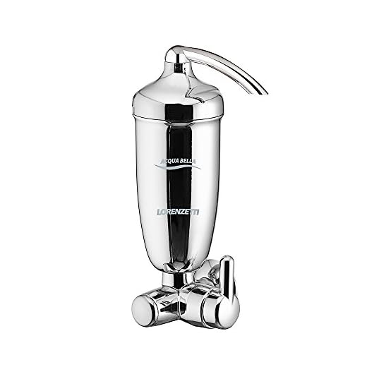 Purificador de Água com Registro Acqua Bella, Lorenzetti, 7411814, Cromado, Pequeno