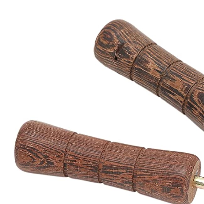 Hand Grip Strengthener, Wooden Handle Wrist Hand Exerciser Portable for Gym for Office for Fitness Man for Athlete for Home