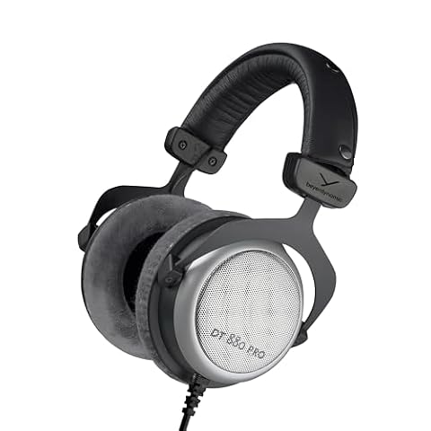 beyerdynamic DT 880 PRO nauszne słuchawki studyjne, półotwarta konstrukcja, przewodowe