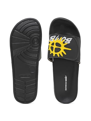 Image of Bewakoof Men's Printed EVA Sliders