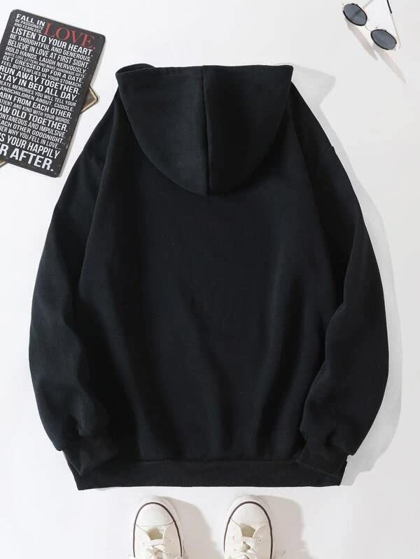 Image of SXV 'NASA' Printed Cool Aesthetic Sweatshirt Hoodie