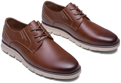 Image of Jousen Mens Dress Shoes Comfortable Business Casual Sneakers